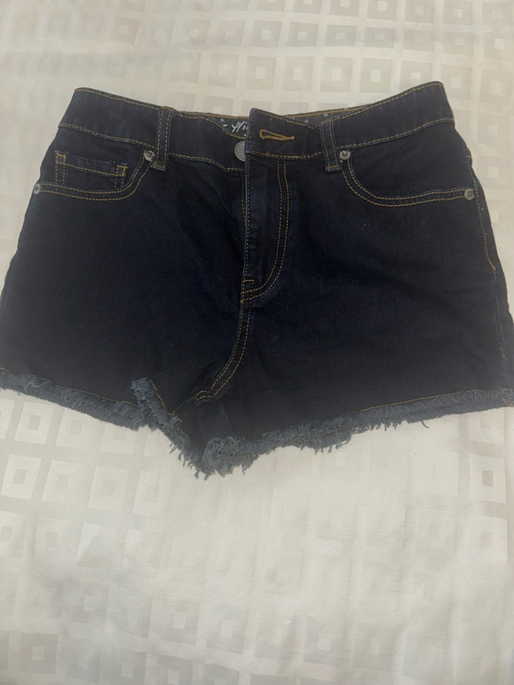 Victoria's Secret Black Denim Cutoff Shorts size 2